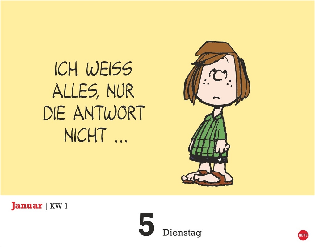 Weitere Ansicht: Peanuts Tagesabreißkalender 2027