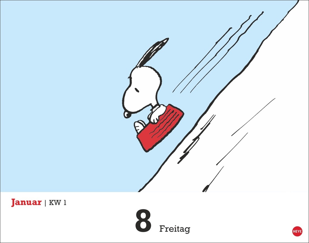 Weitere Ansicht: Peanuts Tagesabreißkalender 2027
