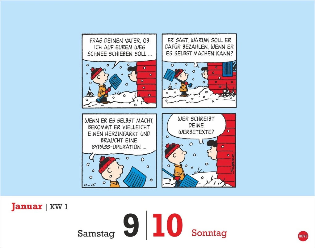 Weitere Ansicht: Peanuts Tagesabreißkalender 2027