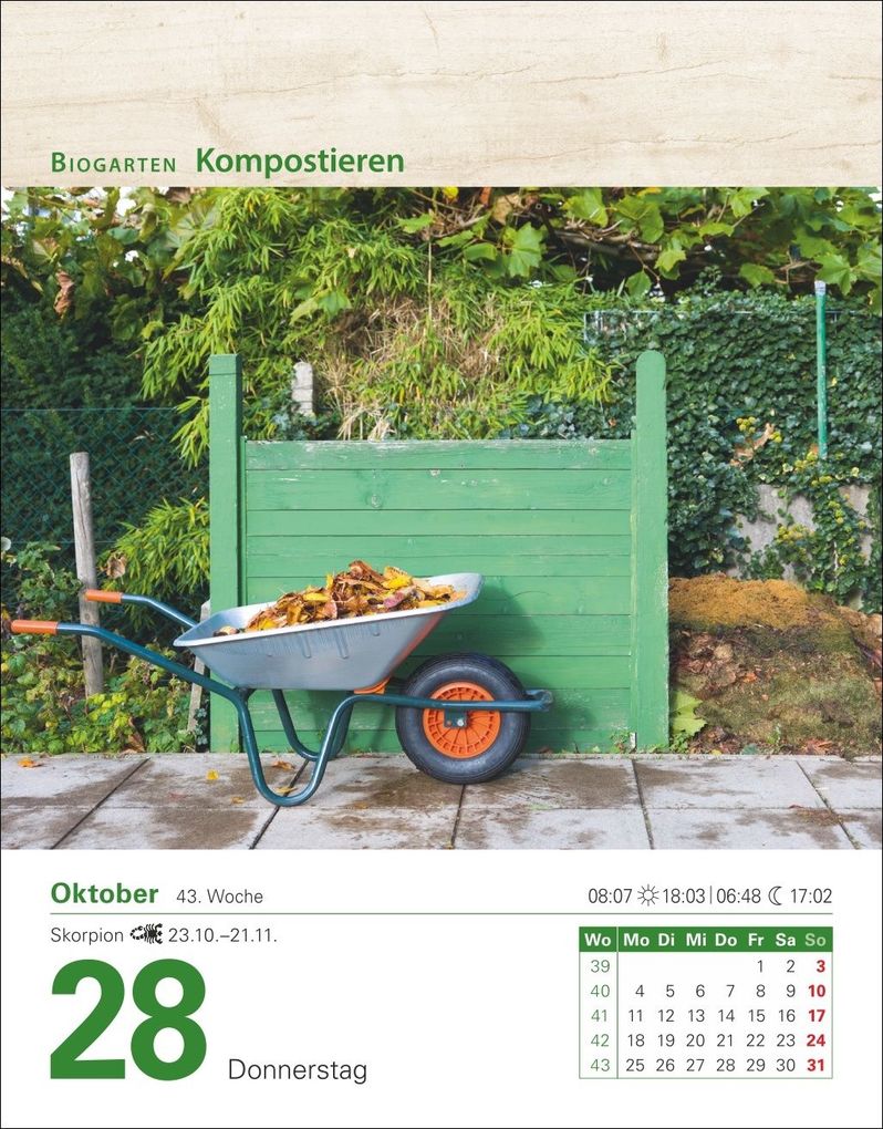 Weitere Ansicht: Mein Garten Tagesabreißkalender 2027 - Praktische Tipps für 2027 | Ulrich Thimm