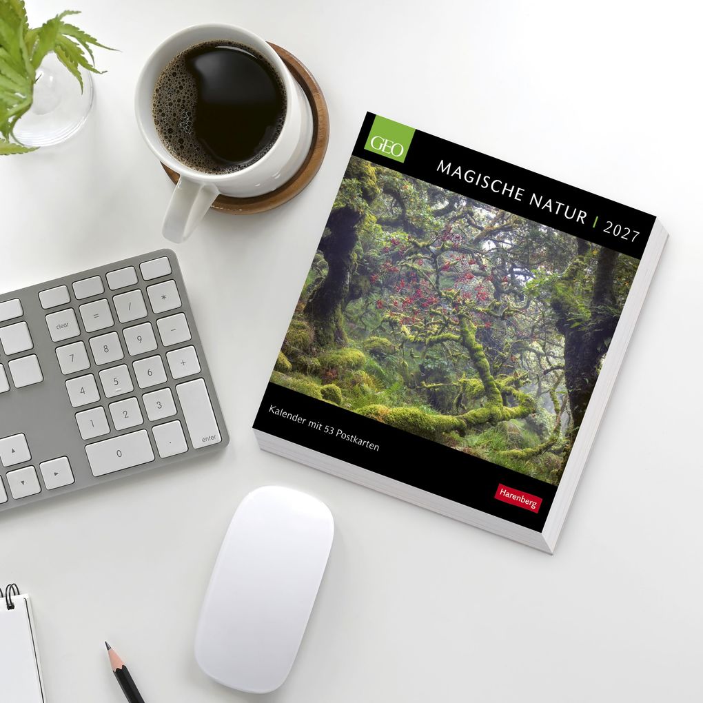 Weitere Ansicht: GEO Magische Natur Postkartenkalender 2027 - Wochenkalender mit 53 Postkarten