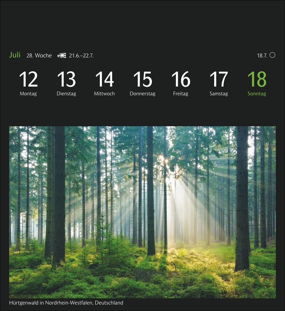 Weitere Ansicht: GEO Magische Natur Postkartenkalender 2027 - Wochenkalender mit 53 Postkarten