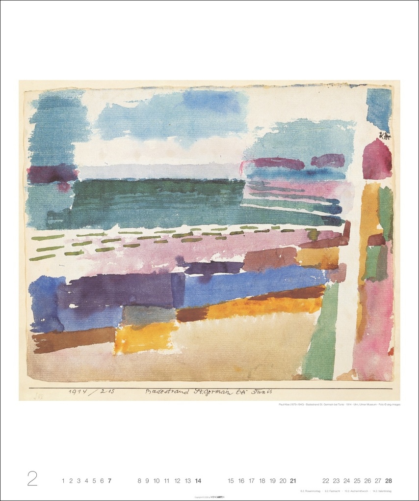 Weitere Ansicht: Die Tunisreise Edition Kalender 2027 | Paul Klee, August Macke