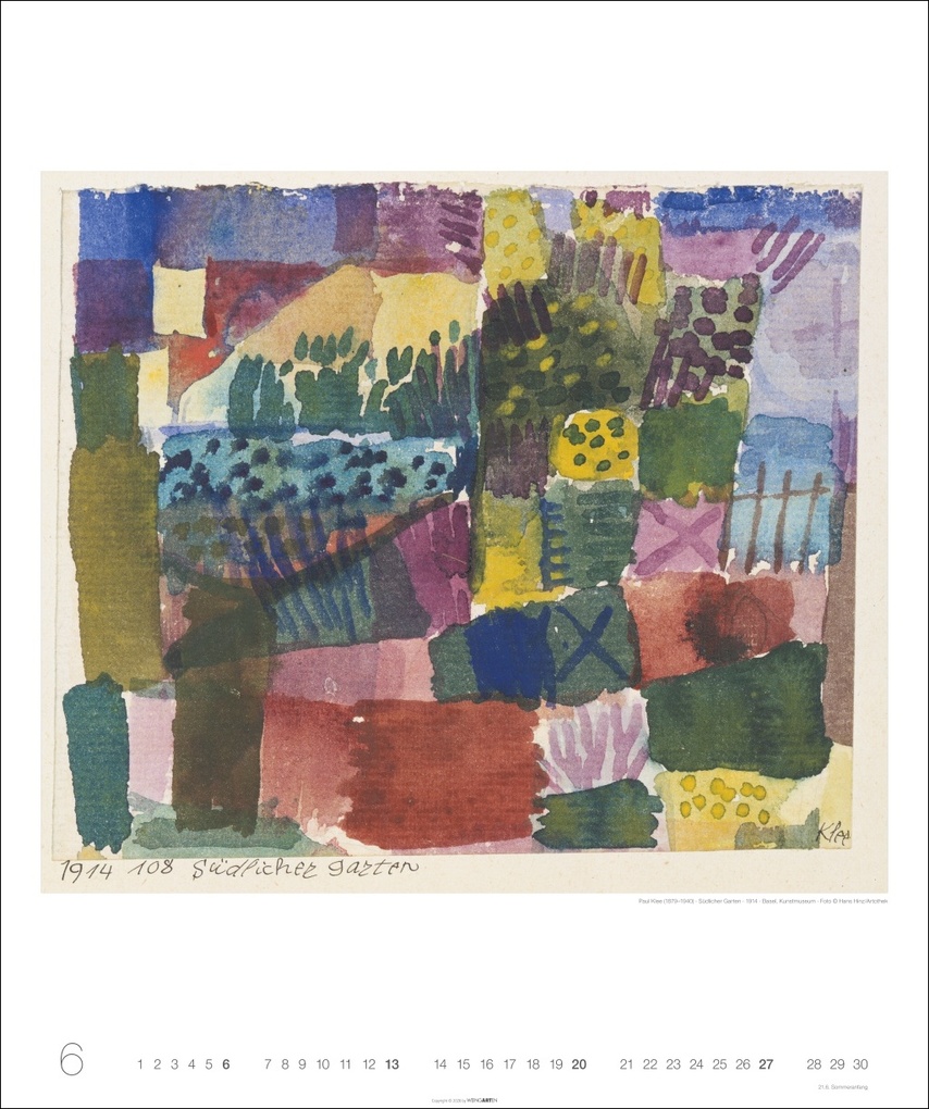 Weitere Ansicht: Die Tunisreise Edition Kalender 2027 | Paul Klee, August Macke