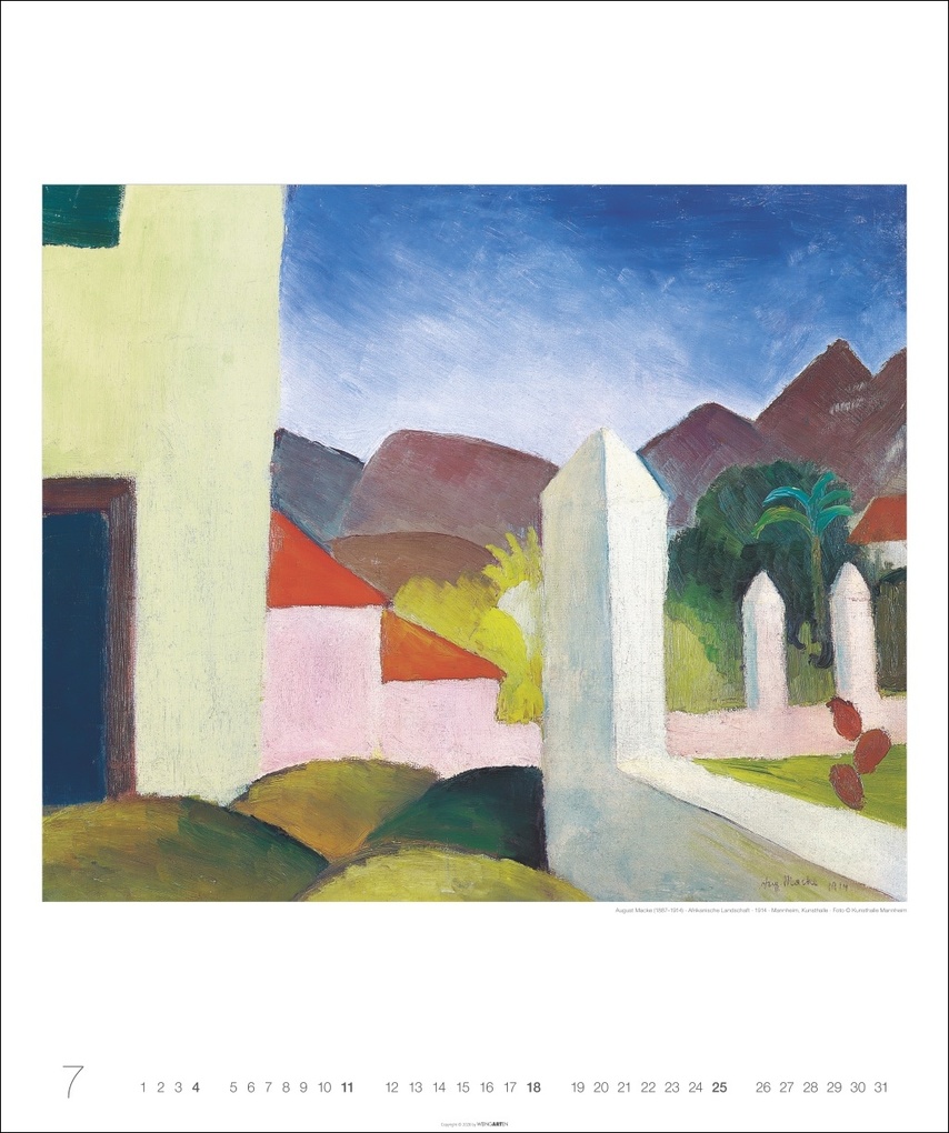 Weitere Ansicht: Die Tunisreise Edition Kalender 2027 | Paul Klee, August Macke