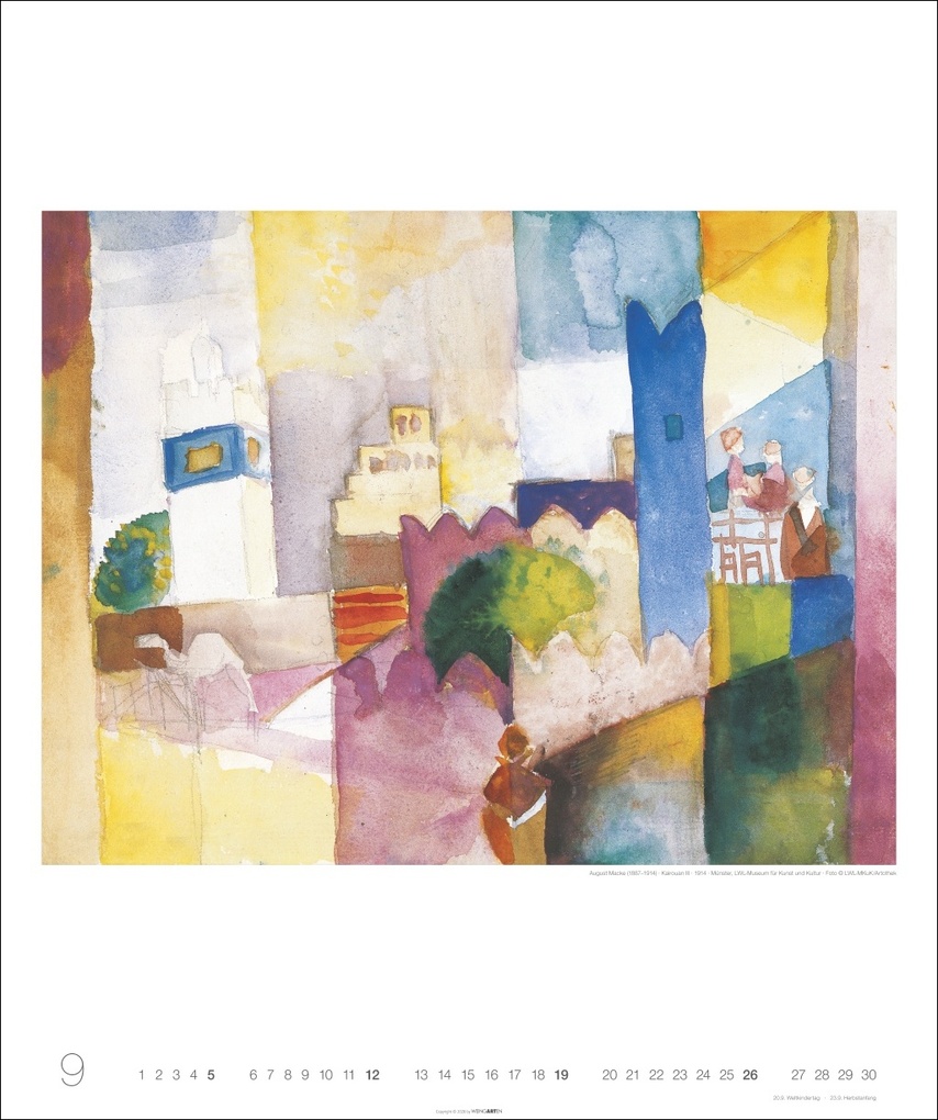 Weitere Ansicht: Die Tunisreise Edition Kalender 2027 | Paul Klee, August Macke