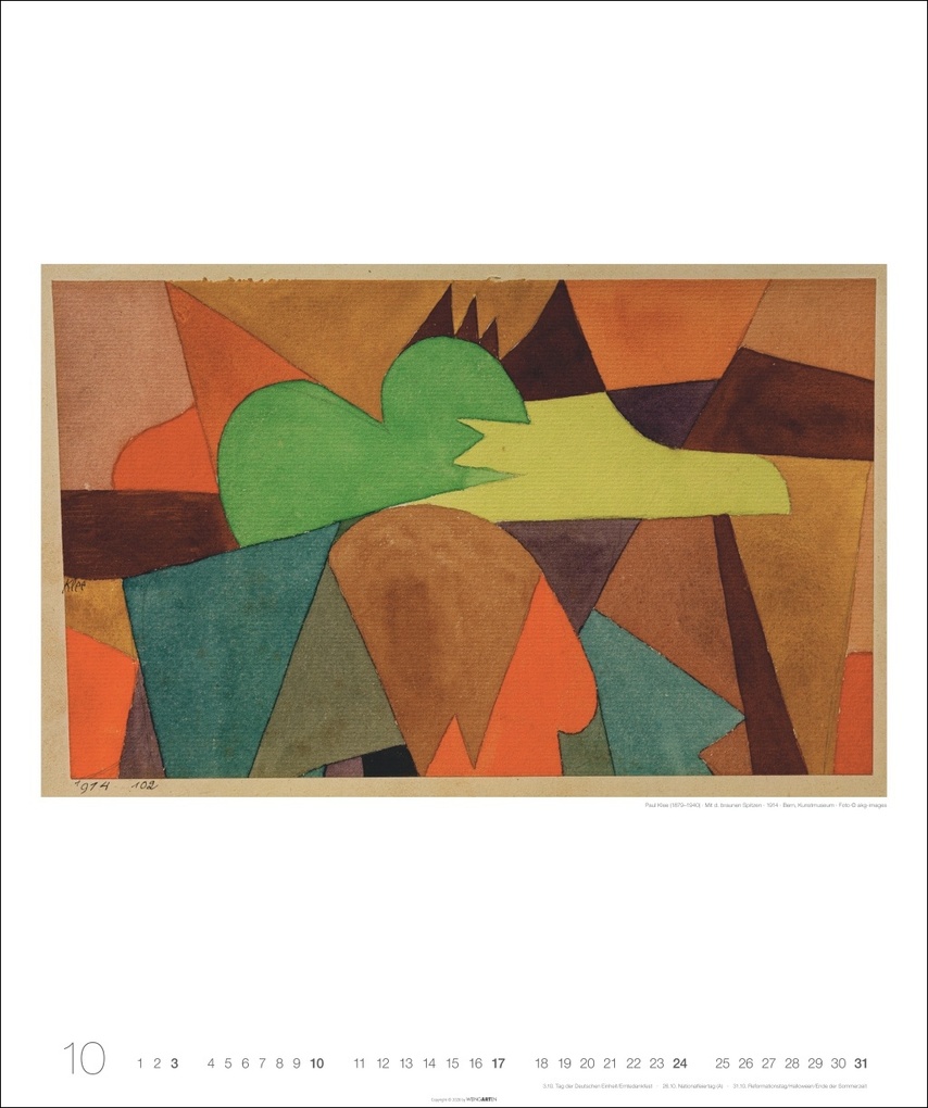 Weitere Ansicht: Die Tunisreise Edition Kalender 2027 | Paul Klee, August Macke