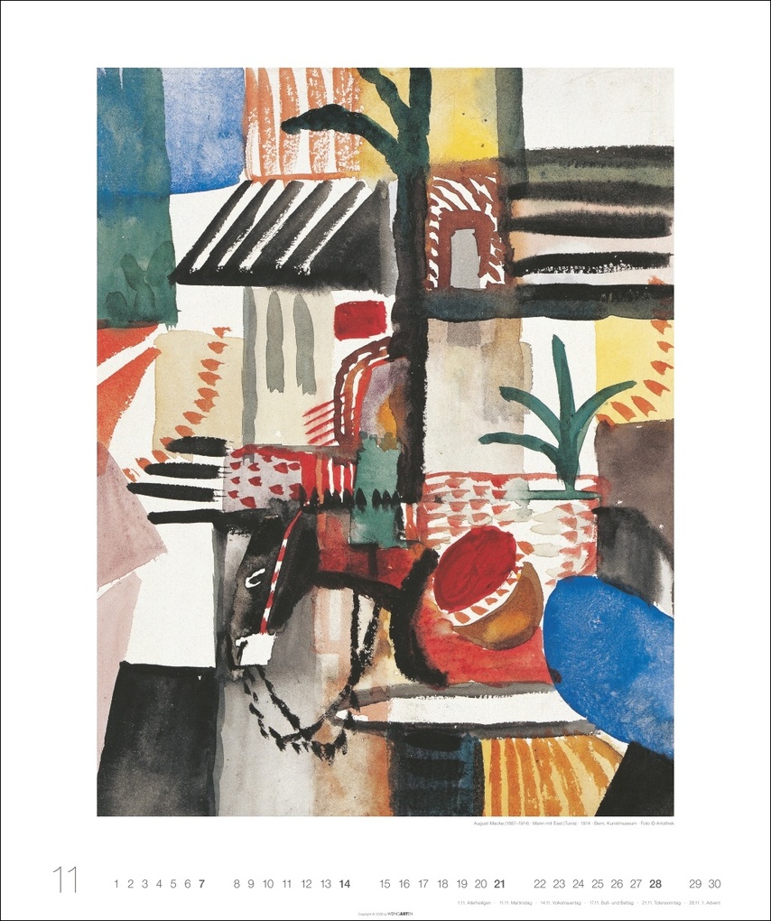 Weitere Ansicht: Die Tunisreise Edition Kalender 2027 | Paul Klee, August Macke