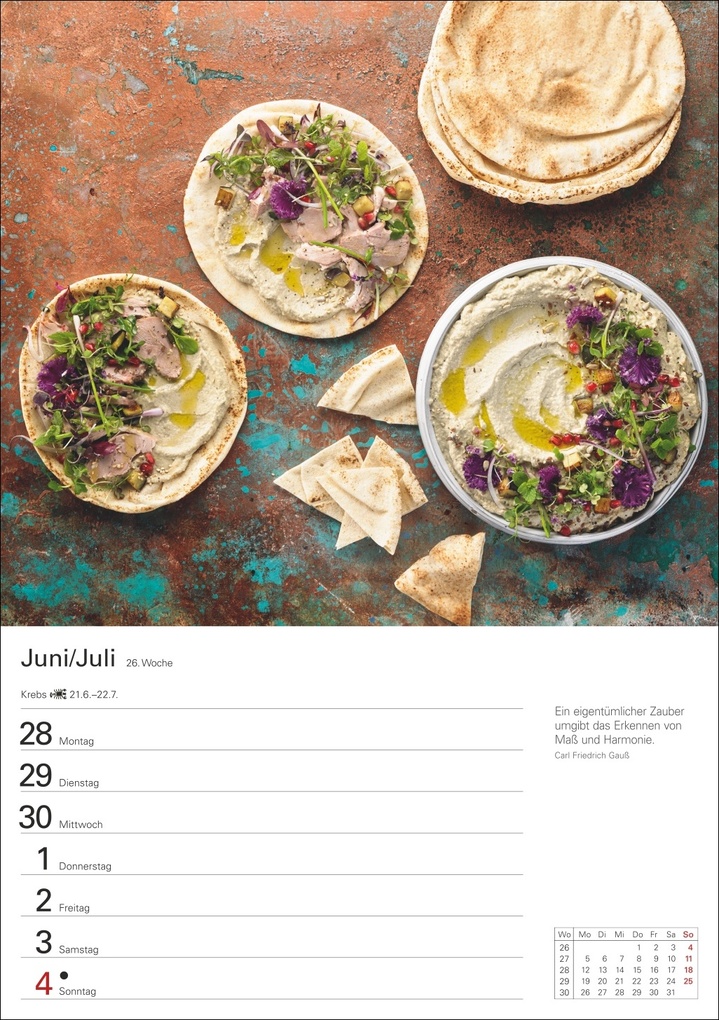 Weitere Ansicht: Küchenkalender Wochenplaner 2027 - 53 inspirierende Fotografien