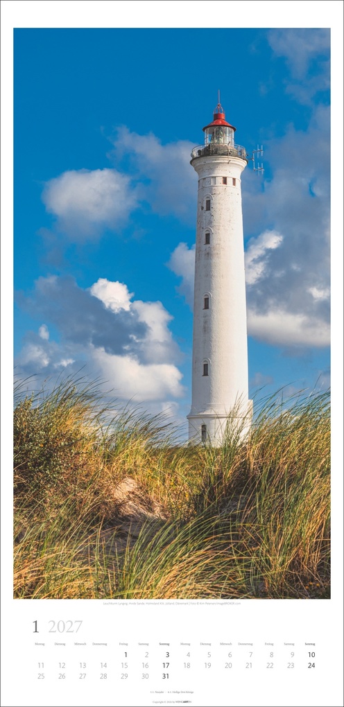 Weitere Ansicht: Leuchttürme Kalender 2027
