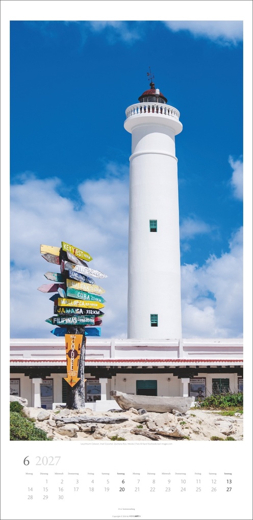 Weitere Ansicht: Leuchttürme Kalender 2027