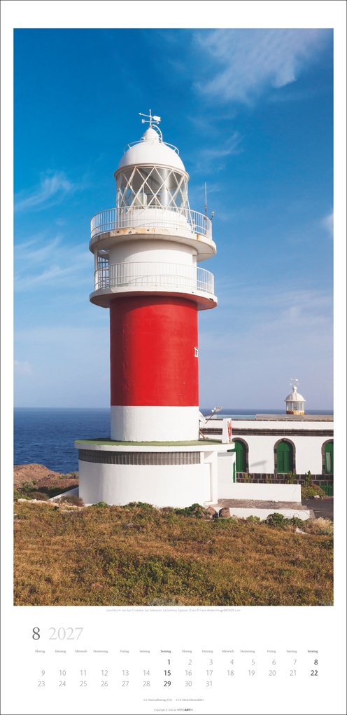 Weitere Ansicht: Leuchttürme Kalender 2027