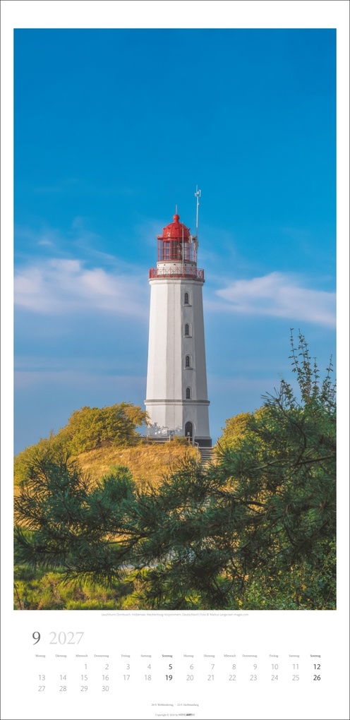 Weitere Ansicht: Leuchttürme Kalender 2027