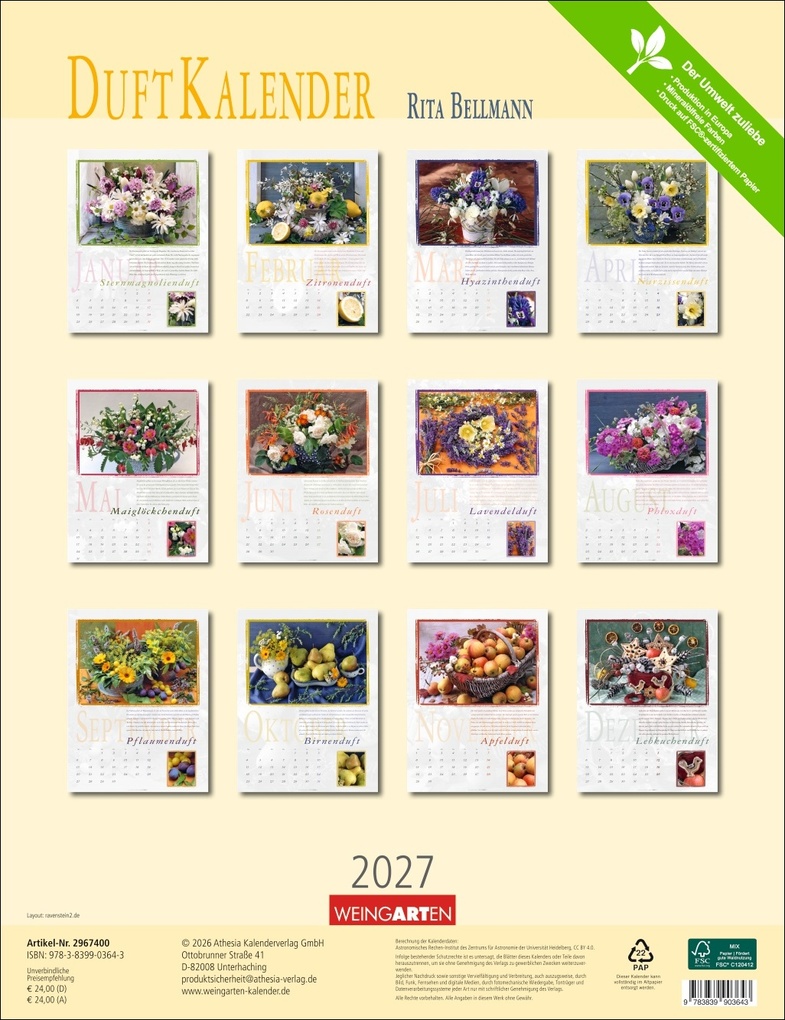 Weitere Ansicht: Duftkalender 2027