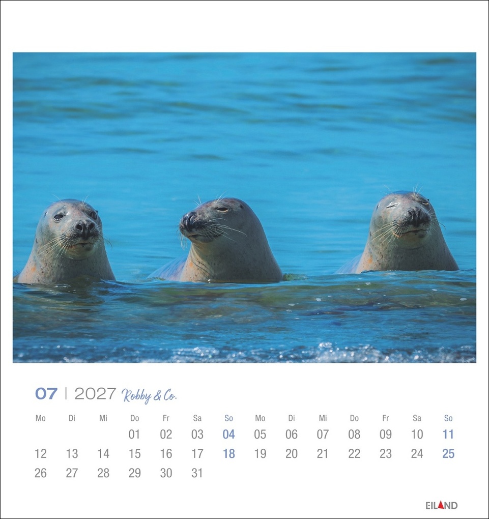 Weitere Ansicht: Robby & Co. Postkartenkalender 2027
