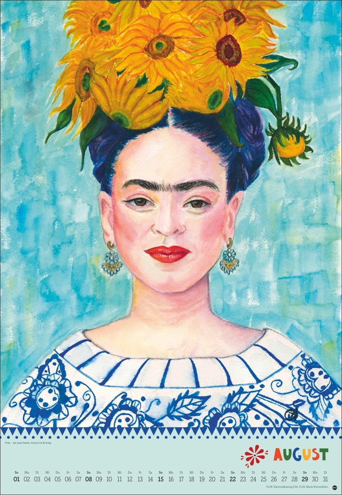 Weitere Ansicht: Frida Posterkalender 2027