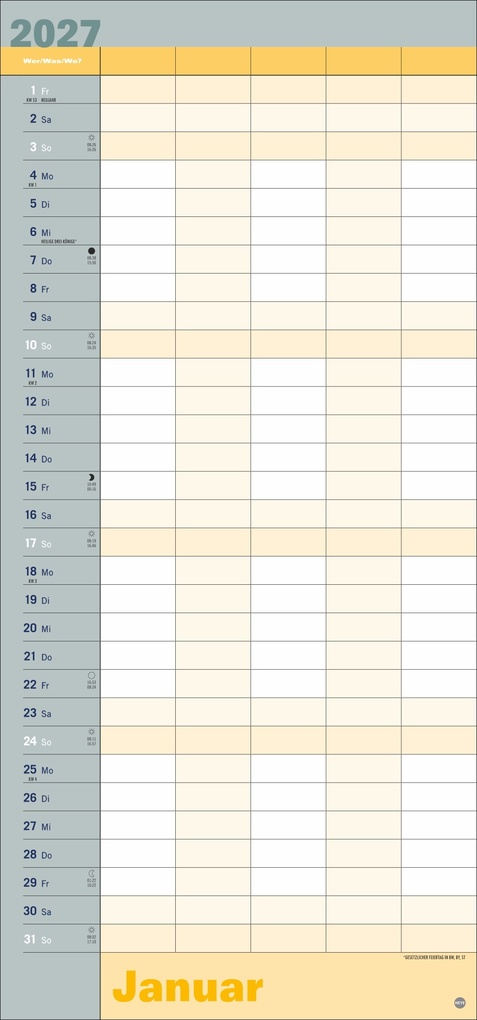 Weitere Ansicht: Allroundplaner 2027