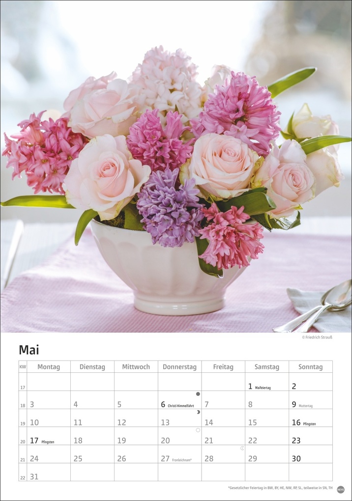 Weitere Ansicht: Rosenpracht Kalender 2027