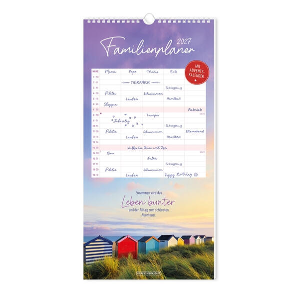Produktbild: Familienplaner 2027 Classic