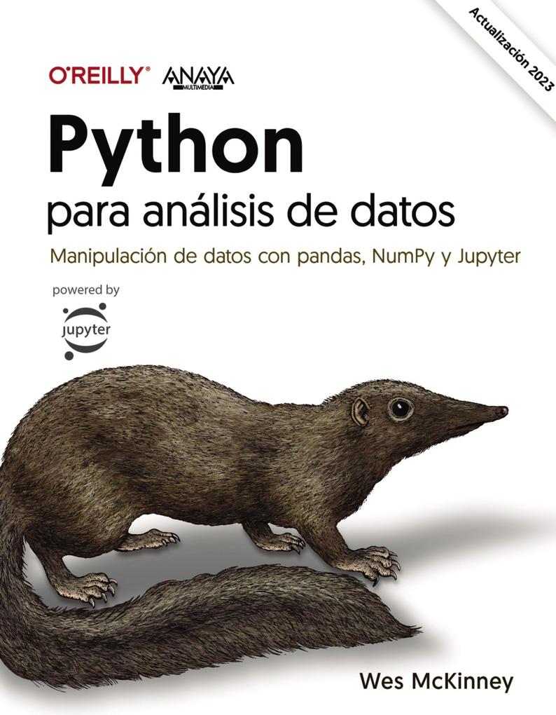 Produktbild: Python para análisis de datos | Wes Mckinney