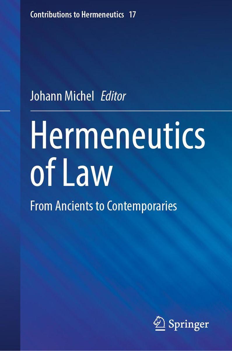 Produktbild: Hermeneutics of Law