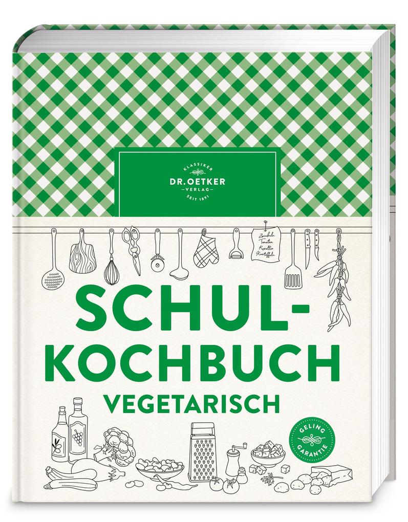 Produktbild: Schulkochbuch vegetarisch | Oetker Verlag