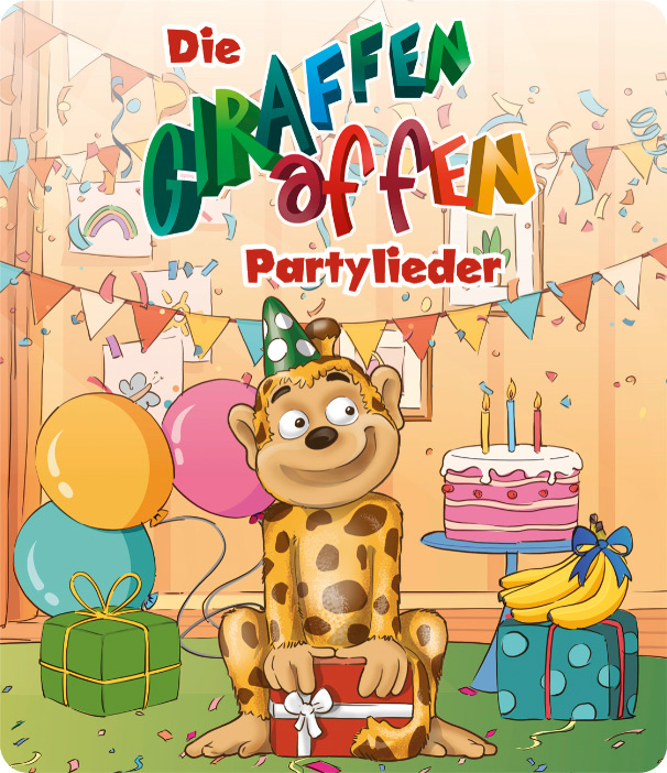 Weitere Ansicht: Tonie - Die Giraffenaffen Partyhits