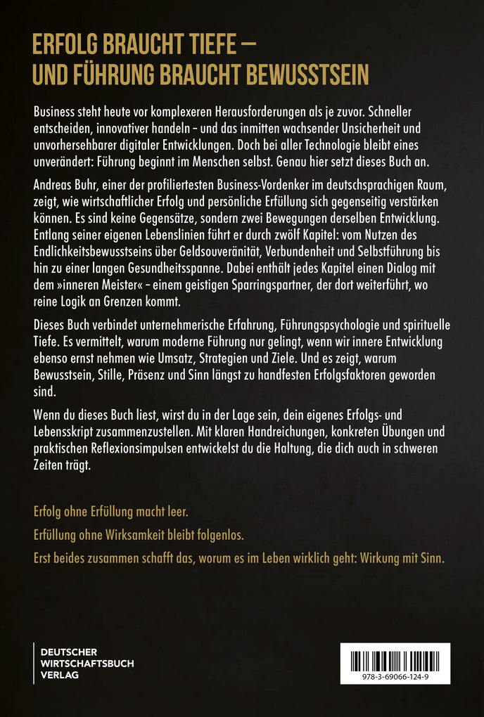 Weitere Ansicht: Bewusst erfolgreich | Andreas Buhr