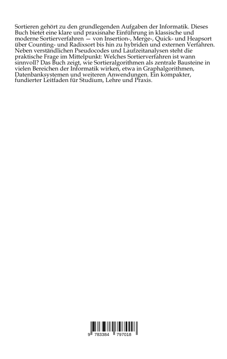 Weitere Ansicht: Sortieralgorithmen | Lucien Sina