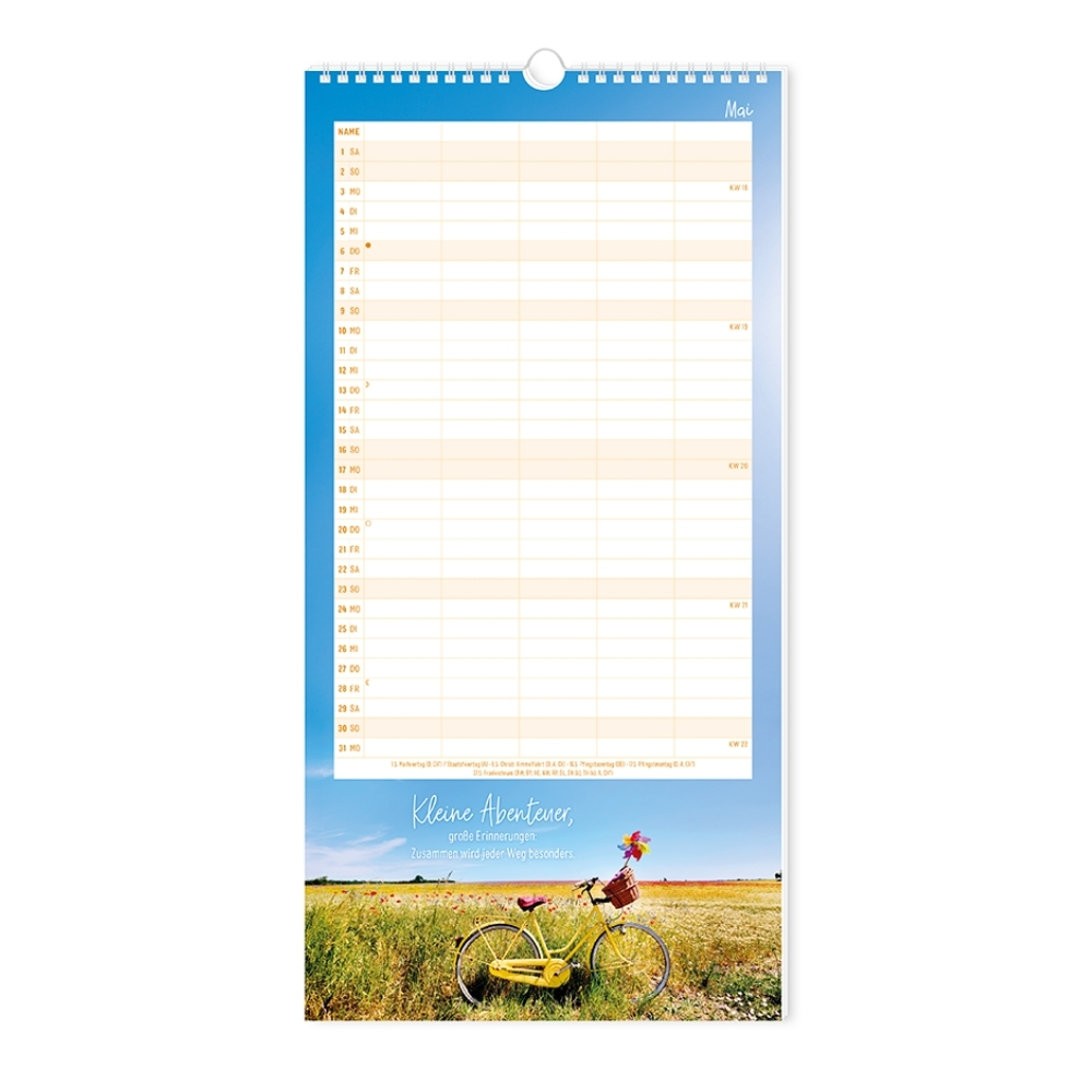 Weitere Ansicht: Familienplaner 2027 Classic