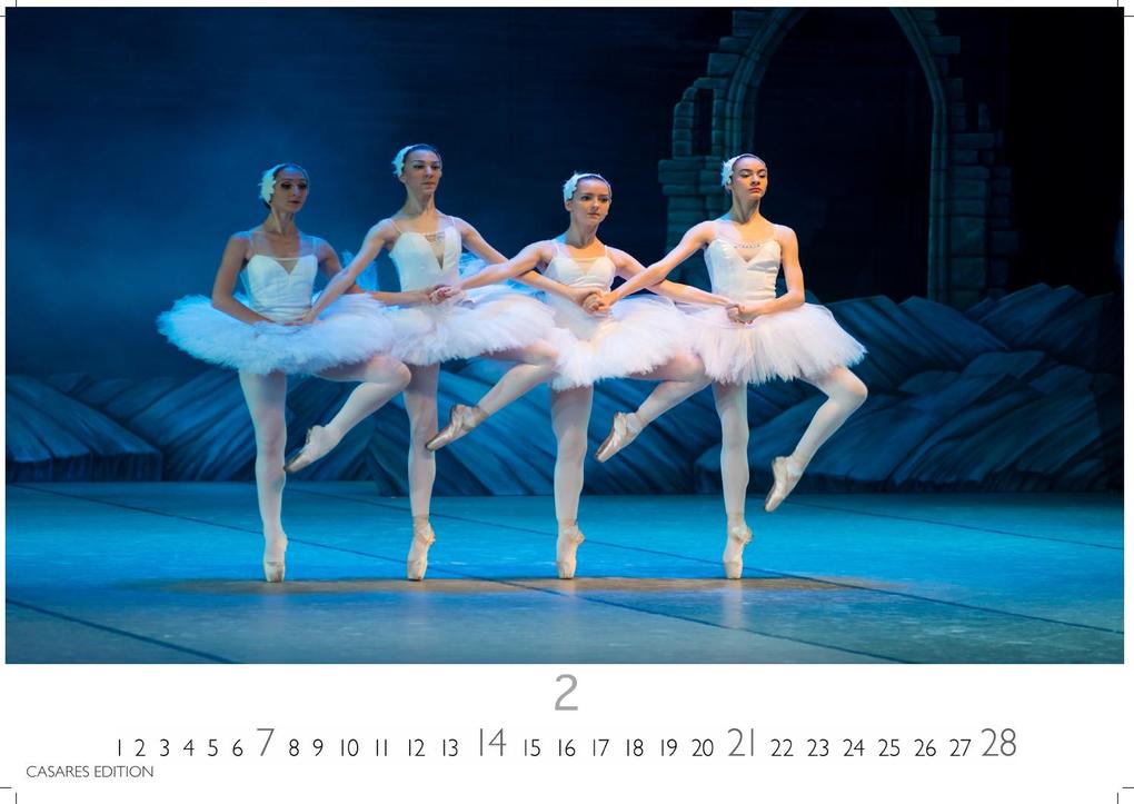 Weitere Ansicht: Ballett Kalender 2027 - Wandkalender | Fotokalender | Tanzkalender Kunst 35x50cm Grosses Format - Eleganter Ballett - Ästhetik & Ballettkunst für jeden Monat