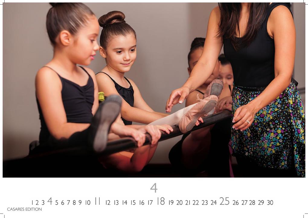 Weitere Ansicht: Ballett Kalender 2027 - Wandkalender | Fotokalender | Tanzkalender Kunst 35x50cm Grosses Format - Eleganter Ballett - Ästhetik & Ballettkunst für jeden Monat