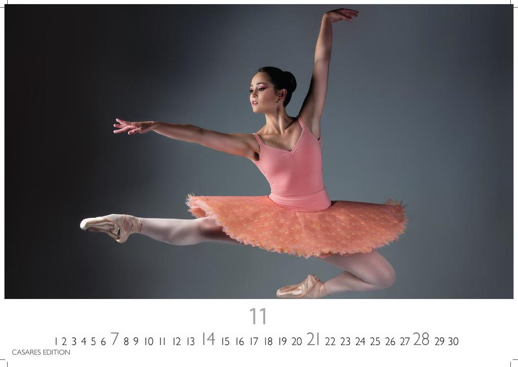 Weitere Ansicht: Ballett Kalender 2027 - Wandkalender | Fotokalender | Tanzkalender Kunst 35x50cm Grosses Format - Eleganter Ballett - Ästhetik & Ballettkunst für jeden Monat
