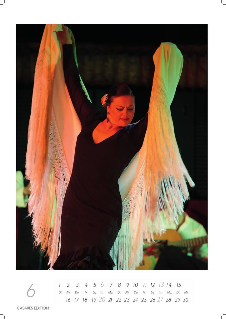 Weitere Ansicht: Flamenco color Kalender 2027 - Wandkalender | Fotokalender |Tanzkalender| Spanien 50x35cm - mit eindrucksvollen Flamenco Fotos, Tanz & Musik - Für Fans spanischer Kultur & Andalusien | H. W. Schawe