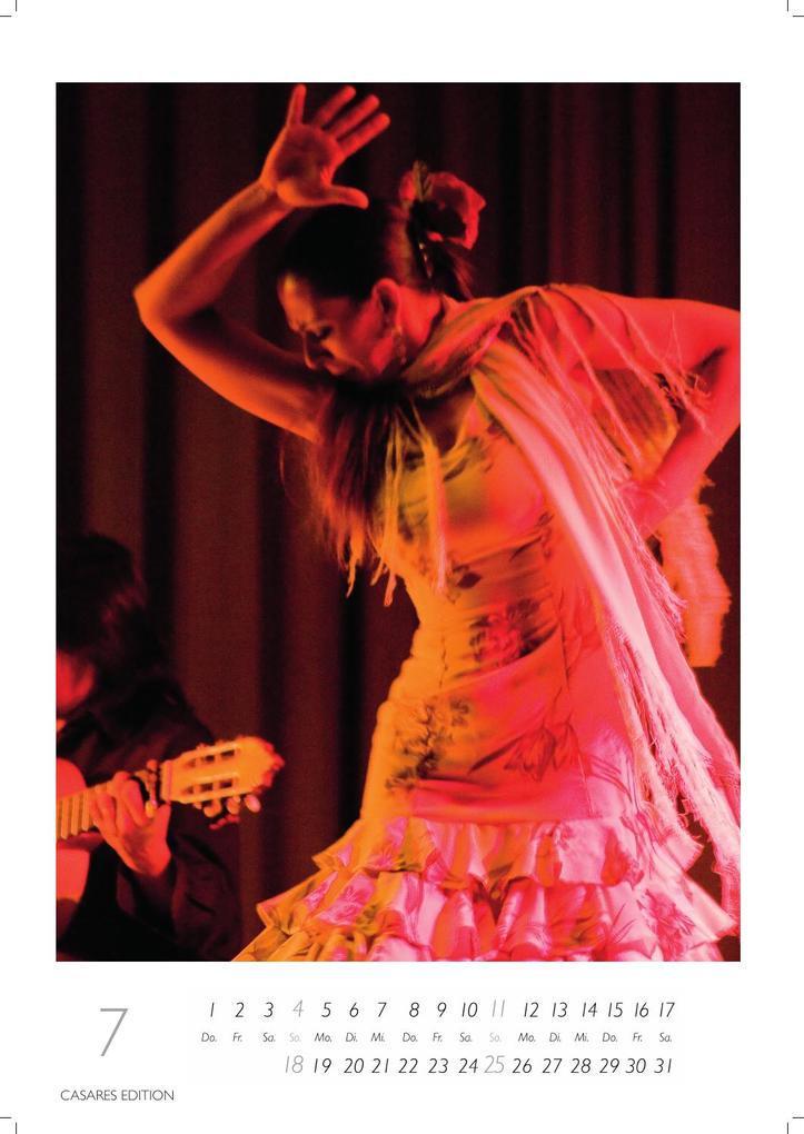 Weitere Ansicht: Flamenco color Kalender 2027 - Wandkalender | Fotokalender |Tanzkalender| Spanien 50x35cm - mit eindrucksvollen Flamenco Fotos, Tanz & Musik - Für Fans spanischer Kultur & Andalusien | H. W. Schawe