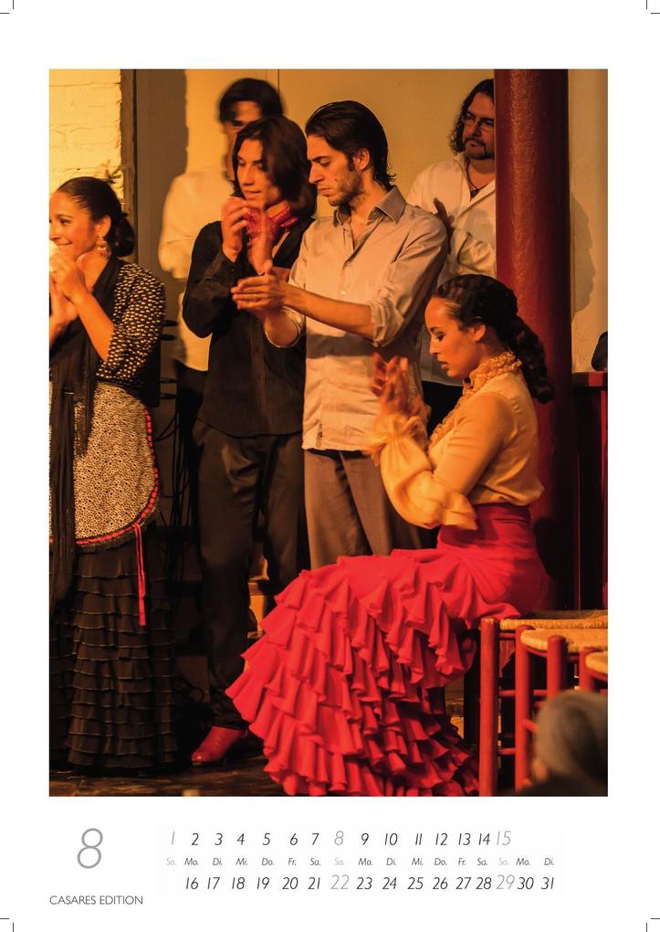 Weitere Ansicht: Flamenco color Kalender 2027 - Wandkalender | Fotokalender |Tanzkalender| Spanien 50x35cm - mit eindrucksvollen Flamenco Fotos, Tanz & Musik - Für Fans spanischer Kultur & Andalusien | H. W. Schawe