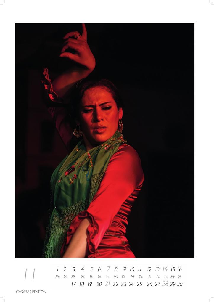 Weitere Ansicht: Flamenco color Kalender 2027 - Wandkalender | Fotokalender |Tanzkalender| Spanien 50x35cm - mit eindrucksvollen Flamenco Fotos, Tanz & Musik - Für Fans spanischer Kultur & Andalusien | H. W. Schawe