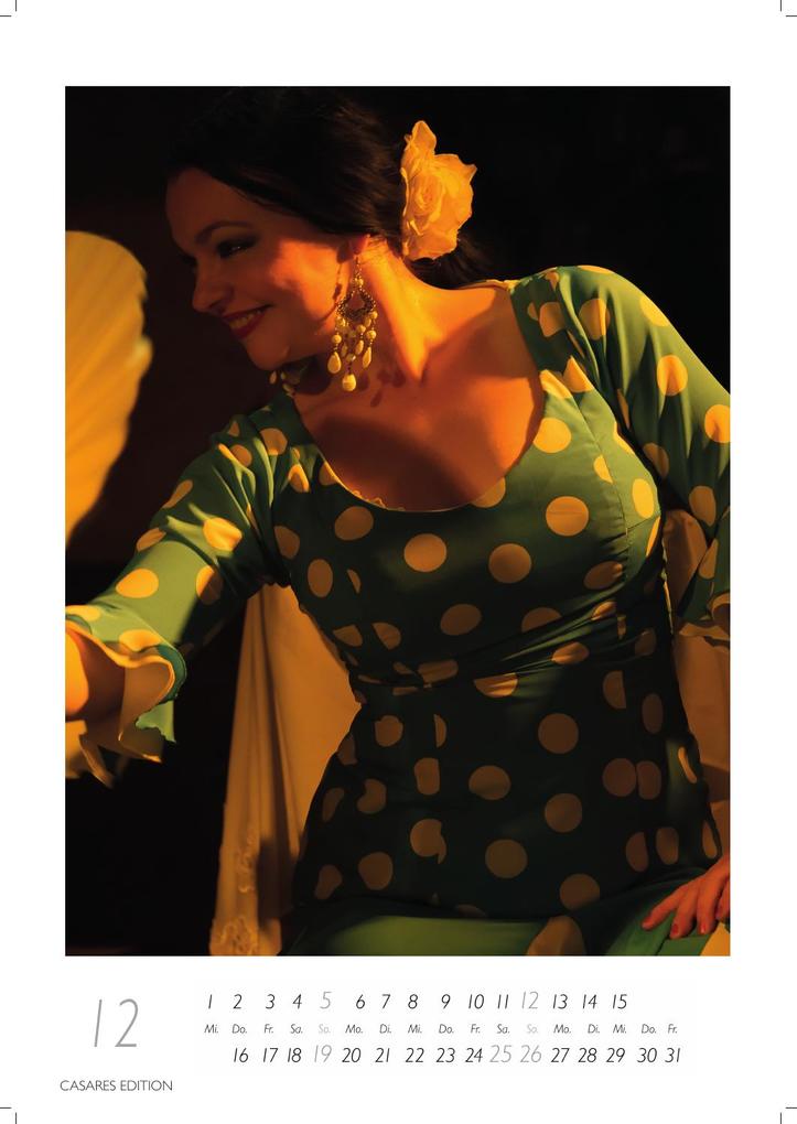 Weitere Ansicht: Flamenco color Kalender 2027 - Wandkalender | Fotokalender |Tanzkalender| Spanien 50x35cm - mit eindrucksvollen Flamenco Fotos, Tanz & Musik - Für Fans spanischer Kultur & Andalusien | H. W. Schawe
