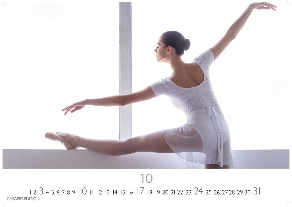 Weitere Ansicht: Ballett Kalender 2027 - Wandkalender | Fotokalender | Tanzkalender Kunst 24x35cm - Eleganter Ballett - Ästhetik & Ballettkunst für jeden Monat.