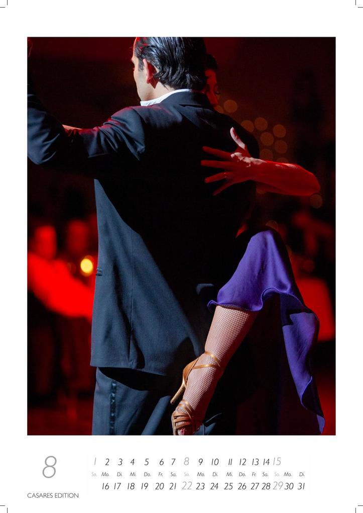 Weitere Ansicht: Tango color Kalender 2027 - Wandkalender | Fotokalender | Tanzkalender Südamerika 50x35cm - Erleben Sie den Zauber des Tangos - Eleganz, Leidenschaft in einem hochwertigen Kalender. | H. W. Schawe
