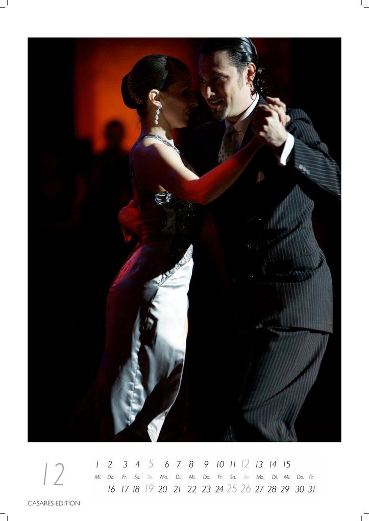 Weitere Ansicht: Tango color Kalender 2027 - Wandkalender | Fotokalender | Tanzkalender Südamerika 50x35cm - Erleben Sie den Zauber des Tangos - Eleganz, Leidenschaft in einem hochwertigen Kalender. | H. W. Schawe
