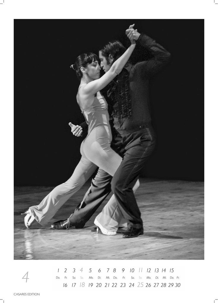 Weitere Ansicht: Tango schwarz-weiss Kalender 2027 - Wandkalender | Fotokalender |Tanzkalender Südamerika 42x59cm - Erleben Sie den Zauber des Tangos - Eleganz, Leidenschaft in einem hochwertigen Kalender. | H. W. Schawe
