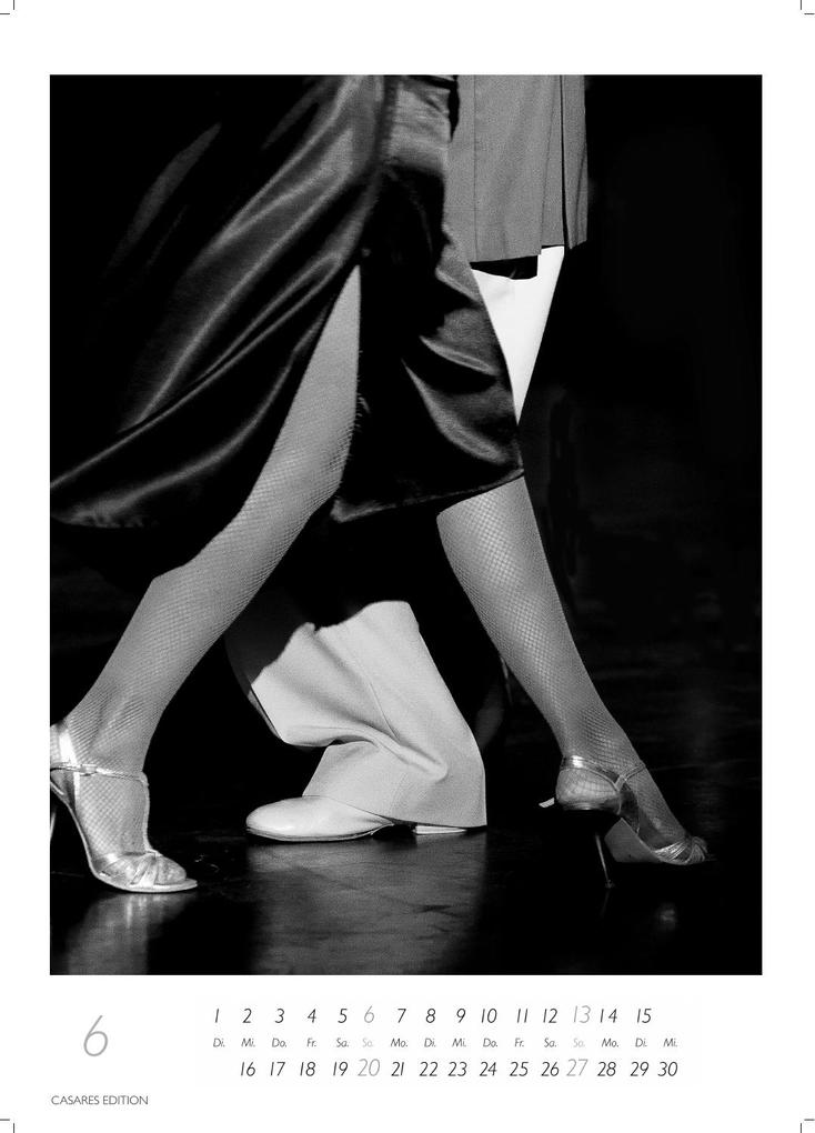 Weitere Ansicht: Tango schwarz-weiss Kalender 2027 - Wandkalender | Fotokalender |Tanzkalender Südamerika 42x59cm - Erleben Sie den Zauber des Tangos - Eleganz, Leidenschaft in einem hochwertigen Kalender. | H. W. Schawe
