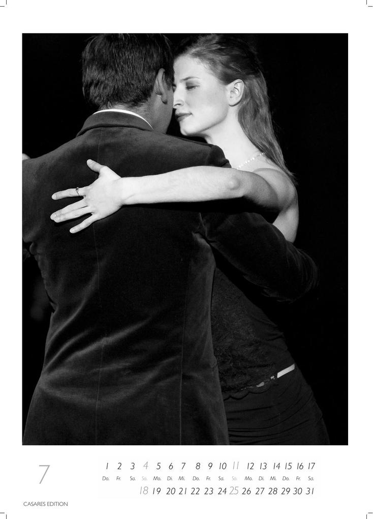 Weitere Ansicht: Tango schwarz-weiss Kalender 2027 - Wandkalender | Fotokalender |Tanzkalender Südamerika 42x59cm - Erleben Sie den Zauber des Tangos - Eleganz, Leidenschaft in einem hochwertigen Kalender. | H. W. Schawe