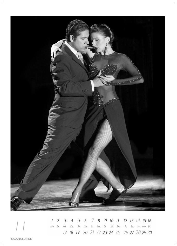 Weitere Ansicht: Tango schwarz-weiss Kalender 2027 - Wandkalender | Fotokalender |Tanzkalender Südamerika 42x59cm - Erleben Sie den Zauber des Tangos - Eleganz, Leidenschaft in einem hochwertigen Kalender. | H. W. Schawe