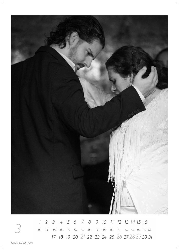 Weitere Ansicht: Flamenco schwarz-weiss Kalender 2027 - Wandkalender | Fotokalender | Tanzkalender| Spanien 42x59cm - . mit eindrucksvollen Flamenco-Fotos, Tanz & Musik - Für Fans spanischer Kultur & Andalusien. | H. W. Schawe