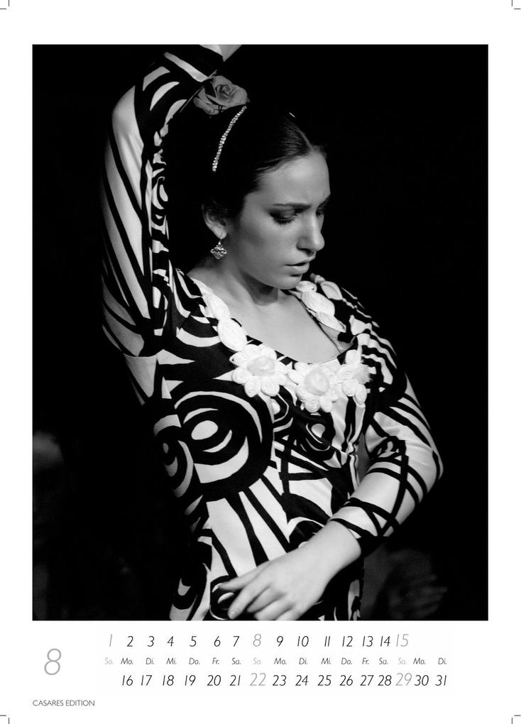 Weitere Ansicht: Flamenco schwarz-weiss Kalender 2027 - Wandkalender | Fotokalender | Tanzkalender| Spanien 42x59cm - . mit eindrucksvollen Flamenco-Fotos, Tanz & Musik - Für Fans spanischer Kultur & Andalusien. | H. W. Schawe