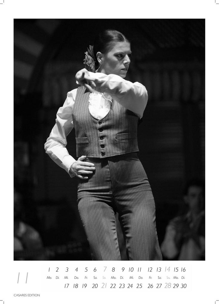 Weitere Ansicht: Flamenco schwarz-weiss Kalender 2027 - Wandkalender | Fotokalender | Tanzkalender| Spanien 42x59cm - . mit eindrucksvollen Flamenco-Fotos, Tanz & Musik - Für Fans spanischer Kultur & Andalusien. | H. W. Schawe