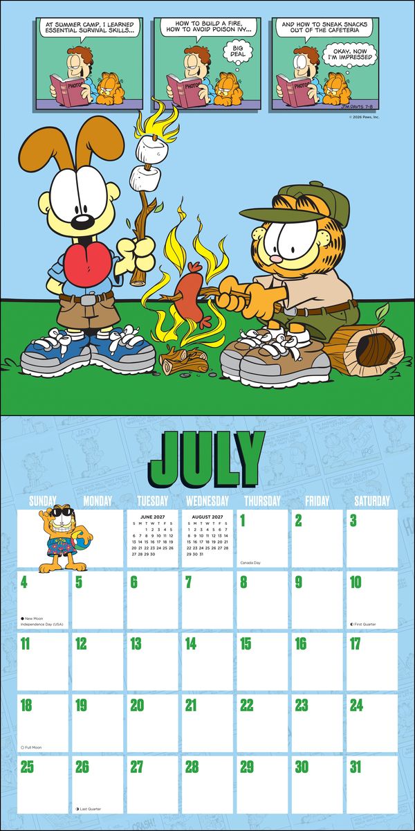 Weitere Ansicht: Garfield 2027 - Wandkalender | McMeel Andrews, Andrews McMeel Publisher