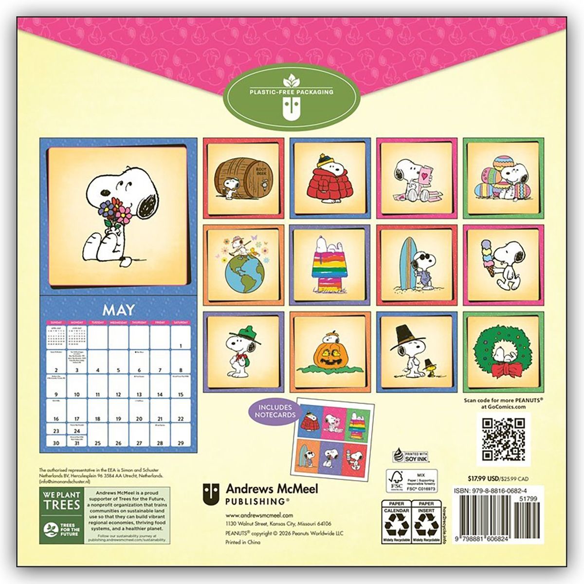 Weitere Ansicht: Snoopy 2027 - Wandkalender | McMeel Andrews, Andrews McMeel Publisher
